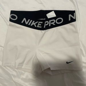Brand New White Nike Pros